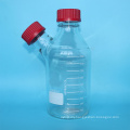 Manufacturing 1000ml GL45 Three Port Microbial Reactor Borosilate Glass Bottle with Screw Cap